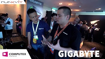 GIGABYTE Aorus X5S V6 Enthusiast Laptop - Computex 2016 with Funkykit.com
