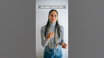 The Evil Art Of Blame Shifting #shorts