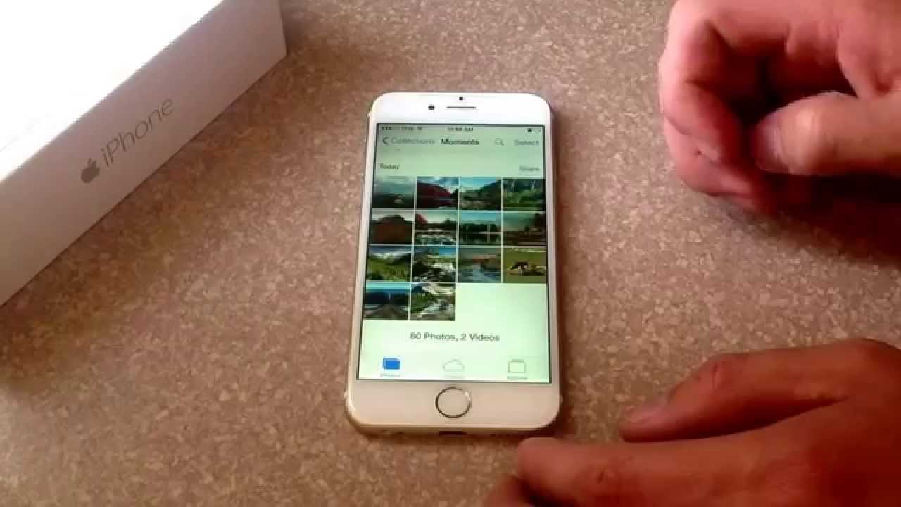 Iphone 6 Iphone 6 Plus How To Screenshot Youtube