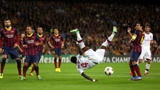 Barcelona vs milan 3-1 champions league 2013/14 ac 1-3