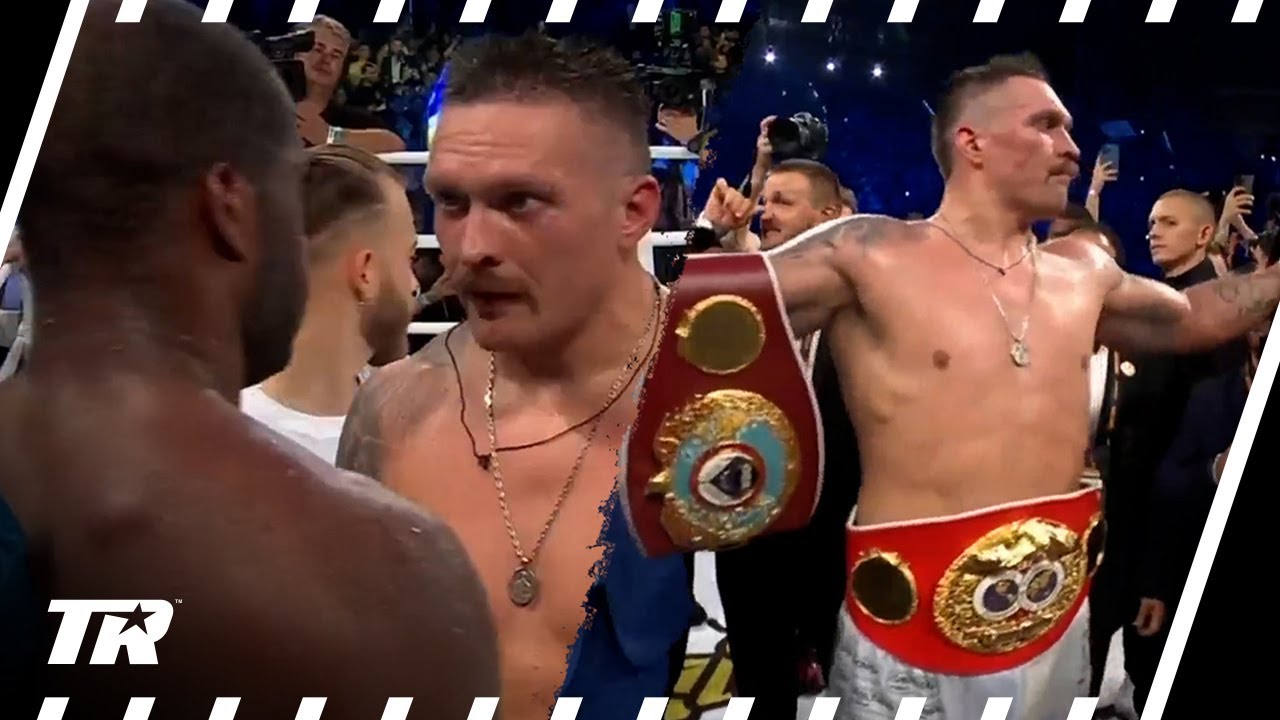 Usyk Tells Dubois You Will Be Ok After KO Win + Still Wants Tyson Fury Fight POST-FIGHT INTERVIEW
