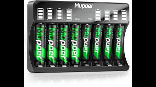 $20 Mupoer AA & AAA Charger combo on Amazon