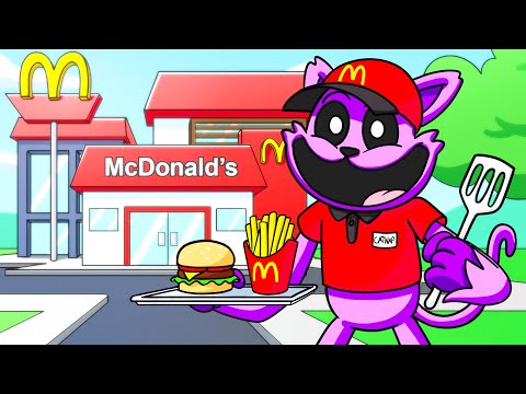 CATNAP GETS HIS FIRST JOB?! (Cartoon Animation)