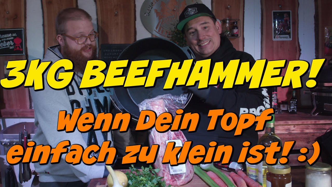 3KG BEEF HAMMER aus dem Dutch Oven Ossobuco Style YouTube