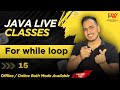 for while loop in java complete course @helloworld_institute 