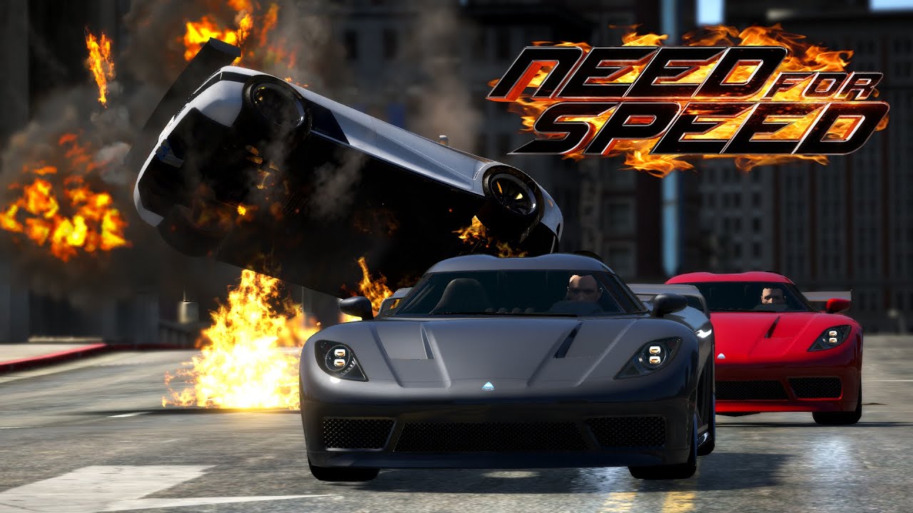 GTA 5 Need for Speed - Koenigsegg Race (Full Scene)