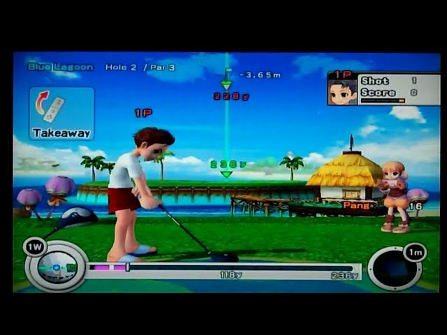 PangYa! Golf With Style Nintendo Wii Gameplay - YouTube