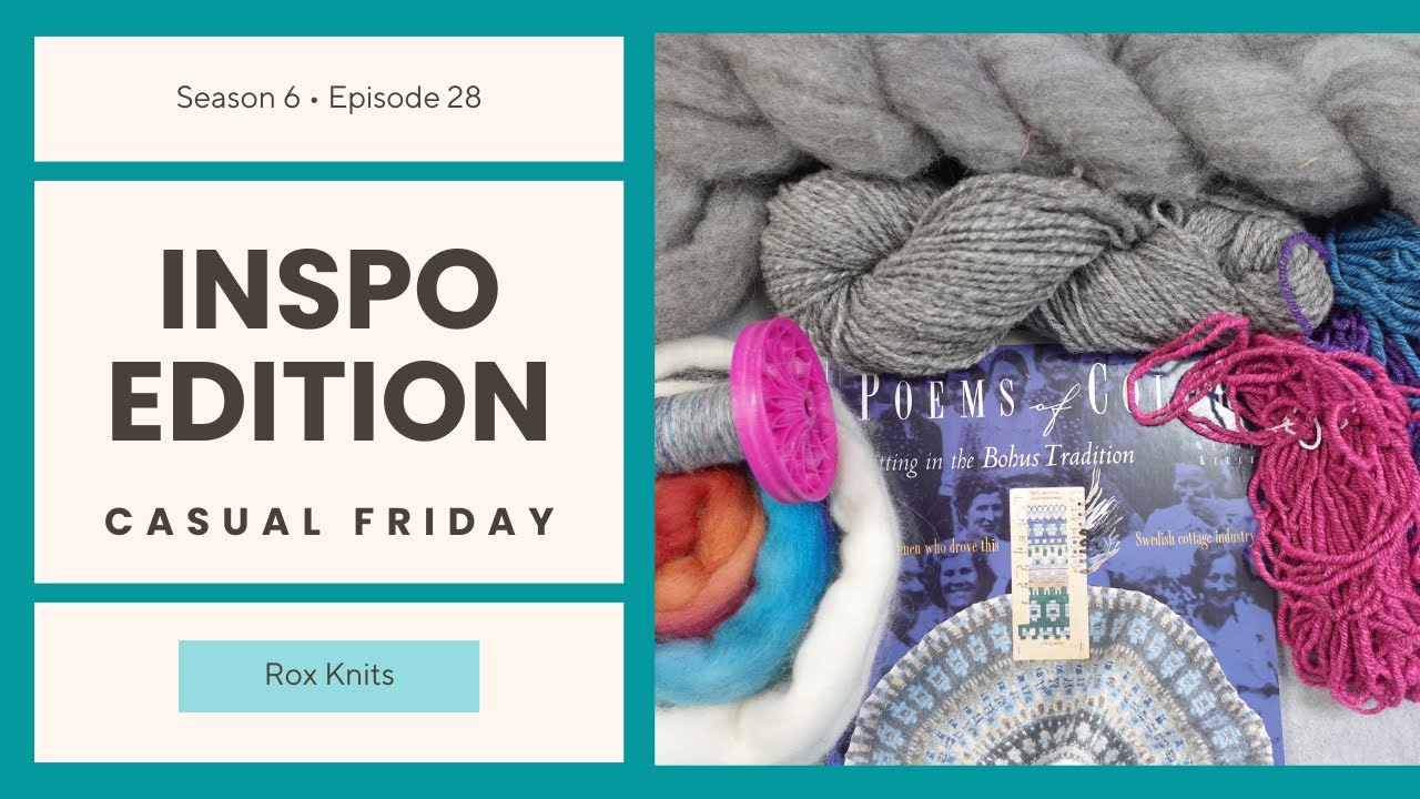 Spinning Sweater Ideas -- and the Yarn to Knit Them // CasFri S6E28