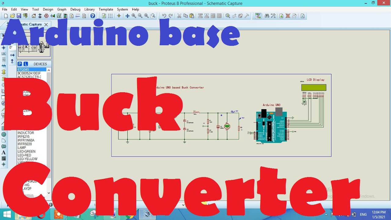 Arduino base Buck Converter - YouTube