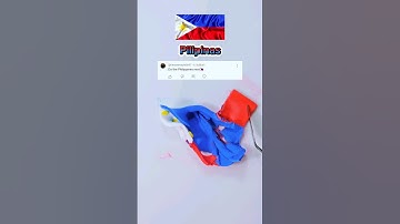 What color do mixed flags make?? #colormixing #oddlysatisfying #mixingcolors #asmr #satisfying