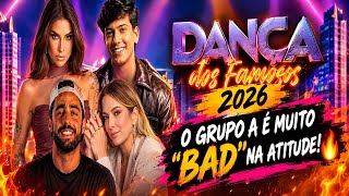 Dança dos famosos 2026-O grupo A é muito “Bad” na atitude! 🔥 