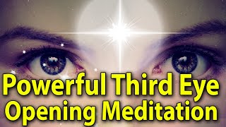 #1 Amazing Meditation For Third Eye Opening – Part 2