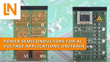 Power Semiconductors for AC Voltage: How to Use UniTrain!