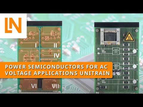 Power Semiconductors for AC Voltage: How to Use UniTrain!
