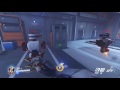 Overwatch Genji perfect "Ghost Dash" on Practice range