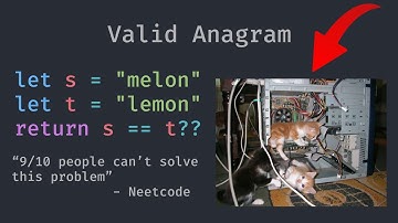 Leetcode 242 - Valid Anagram (Python)