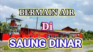 bermain air di kolam renang Saung Dinar Cilandak lor