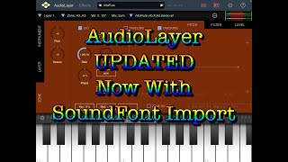 AudioLayer - UPDATED - SoundFont Import IAP - Full Tutorial & Where to Get SoundFonts - iPad