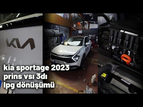 Kia Sportage 2023 LPG dönüşümü - Prins VSI 3 DI | Üçel Otogaz