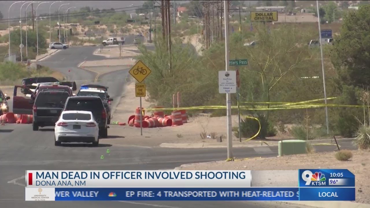 1 dead, 1 injured in officer-involved shooting in Dona Ana County