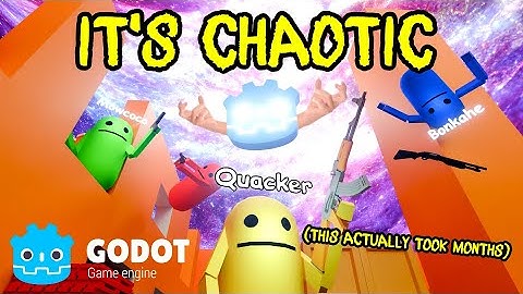 I Made a MULTIPLAYER FPS Game for the FIRST TIME - GODOT