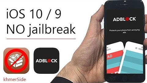 NEW! Install AdBlock STOP Unrelenting Adverts iOS 10 / 9 NO jailbreak iDevices!