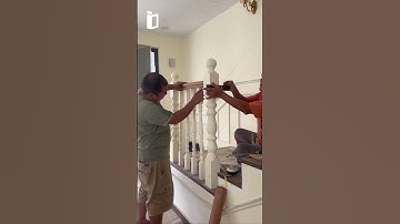 Installing Stair Handrail