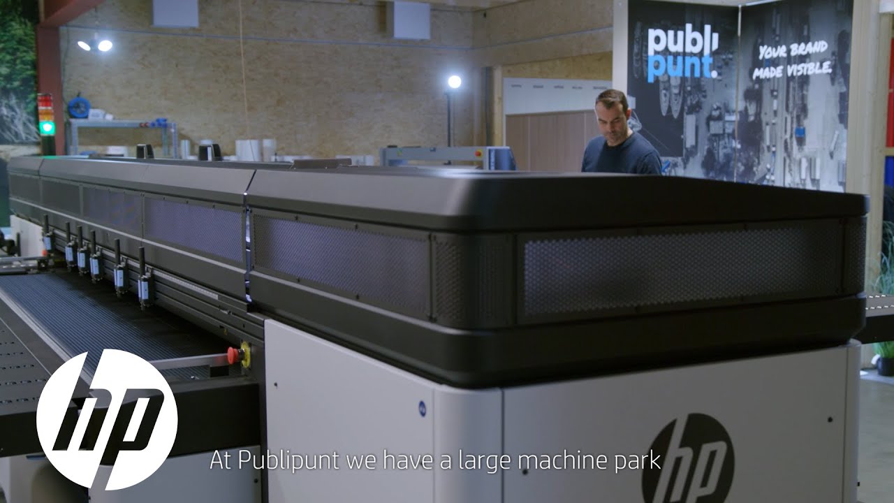 HP Latex Customer Success Story:  Publipunt | HP Large Format | R2000