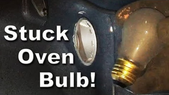 Whirlpool Oven Light Bulb Replacement DIY 