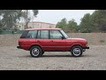 For Sale: Range Rover Classic 300TDI 1996