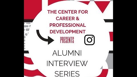 Alumni Interview Series - Finance/Accounting