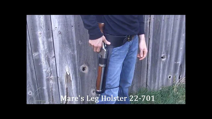 Mare's Leg Holster + Dummy Cartridges Steve McQuee...
