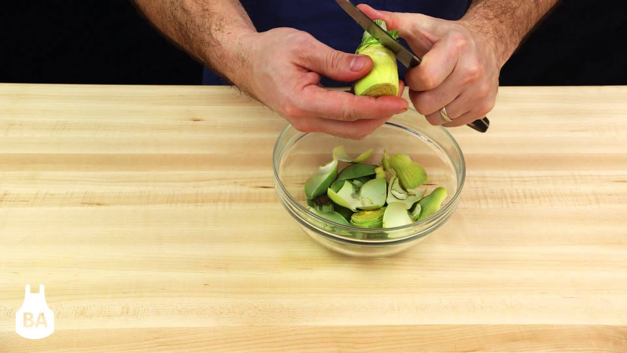 How To: Prep Baby Artichokes