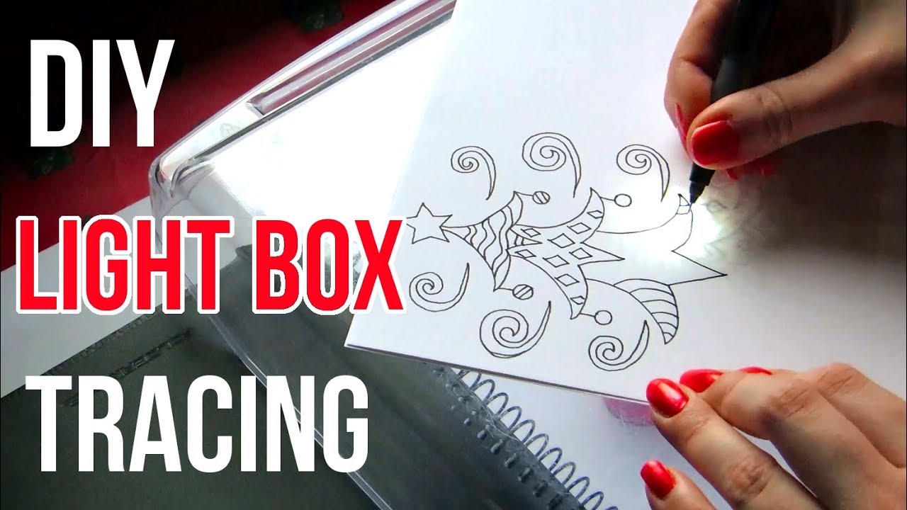 DIY Light Box Tracing