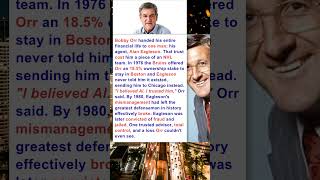 How Bobby Orr's Agent Hid an 18.5% Stake in the Bruins, Left Him Broke