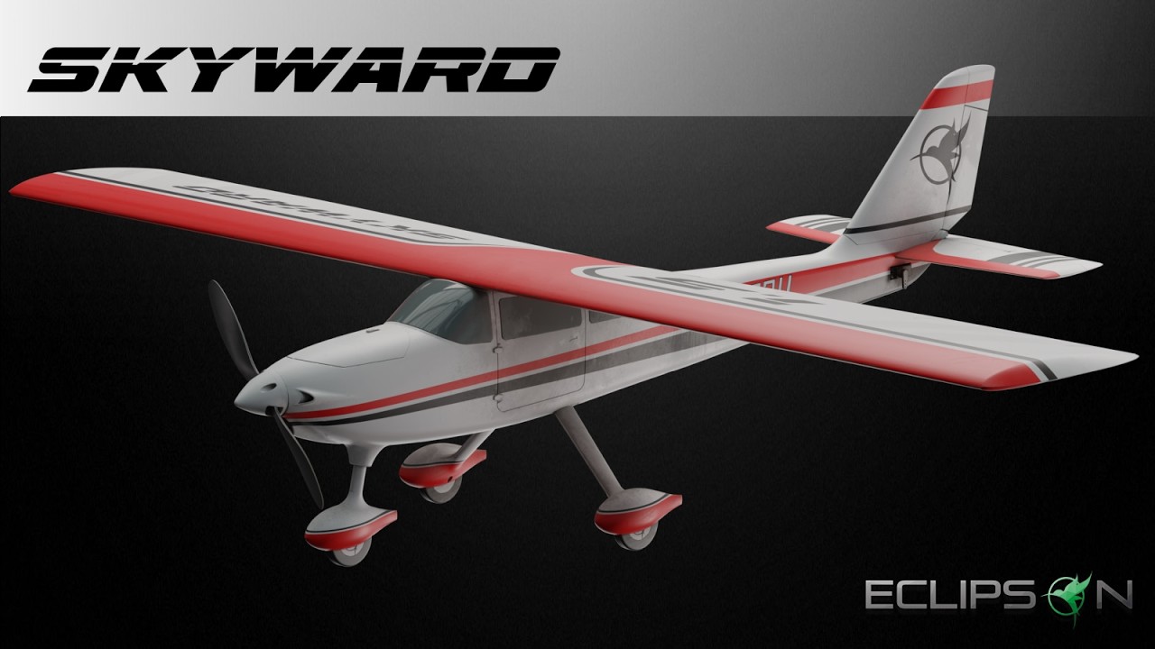 3D printed RC model build guide - Eclipson Skyward