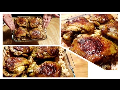 Video: Pollo Al Forno Con Riso