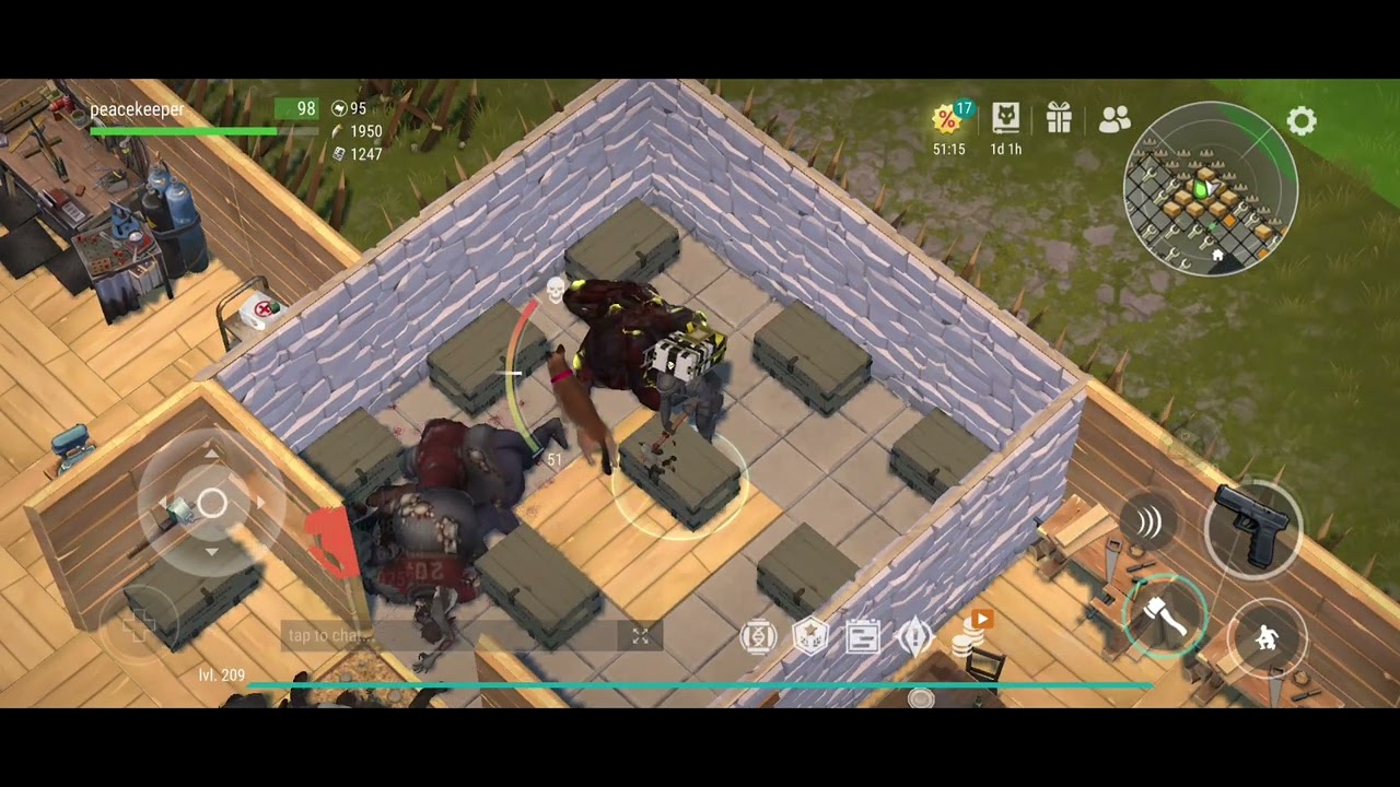 Ldoe Base Raid ( Player6456 's Base ) No C4 Needed - Last Day On Earth Survival