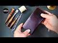 handmade leather wallet | leather wallet slim | best mens wallet | leather craft