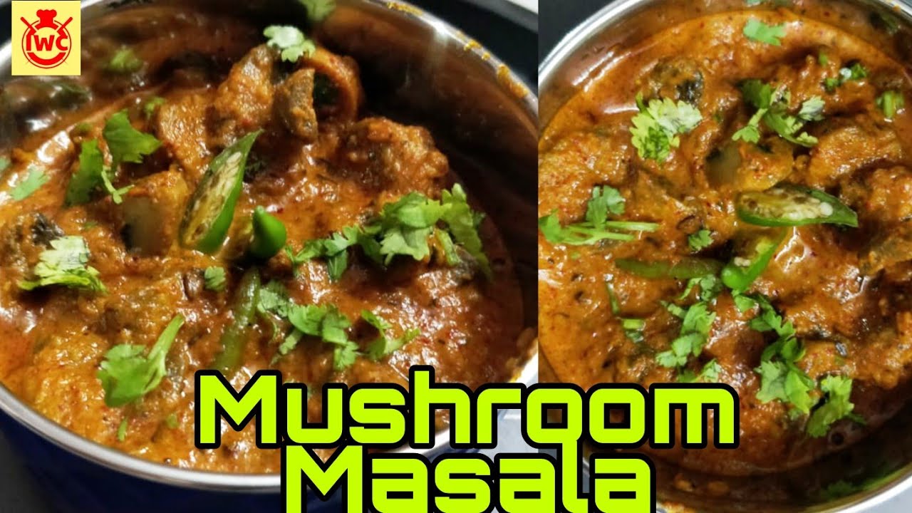 Mushroom malai masala recipe|No onion no garlic dhaba style mashroom