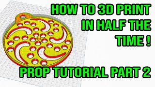 3D Printable Holiday Pixel Prop Tutorial Part 2 - Slicing and 3D Printing FAST, Cheap, & Strong
