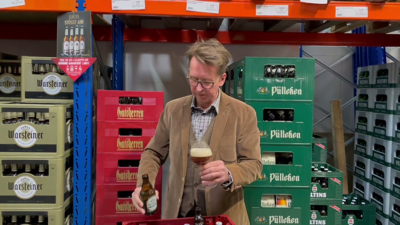 Biertasting mit den Bieren Gutsherren Brauerei.