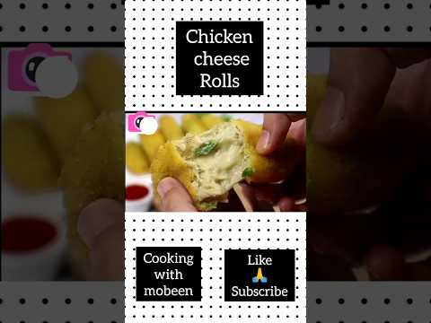 جٹ پٹ تیار کریں Chicken Cheese Rolls Viral Easy