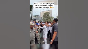 Warga Sorak Riang! Kang Dedi Mulyadi Disambut dengan Antusiasme Luar Biasa 😍🙌