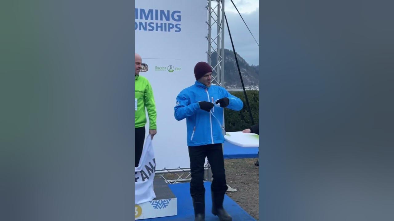 Winter Swimming World Championships Slovenia Age Group Champion 450m