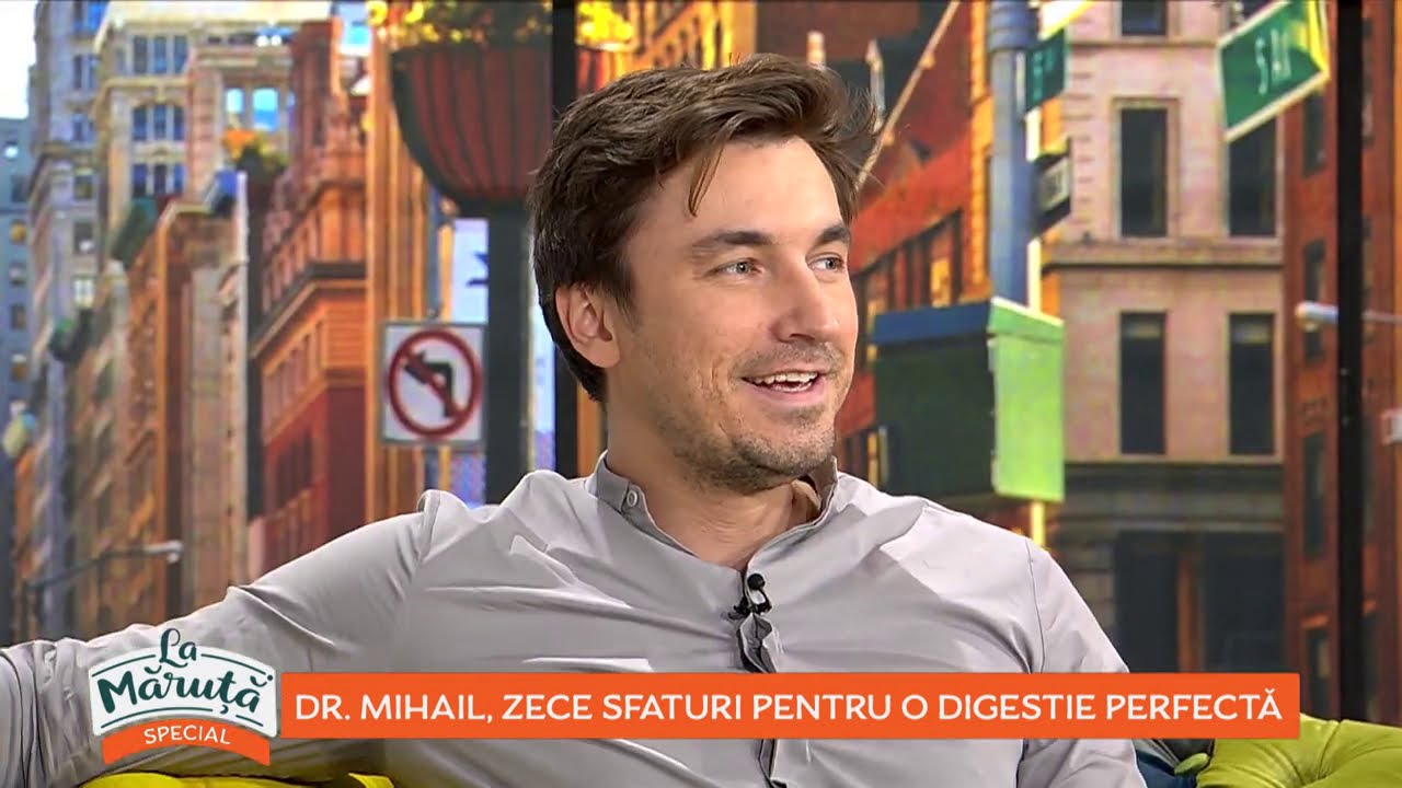 Dr. Mihail, zece sfaturi pentru o digestie perfectă