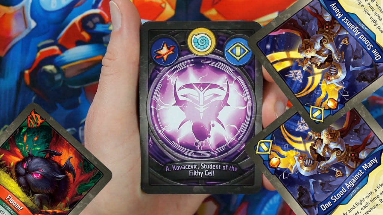 KeyForge - Mass Mutation Sealed Event! Floomf is a Beast! - YouTube