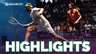 That is FURIOUS | Momen v Mo. ElShorbagy | U.S Open 2023 | QF HIGHLIGHTS