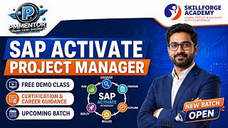 SAP Activate Project Manager Training | Free Demo Class | Certification & Career Guidance