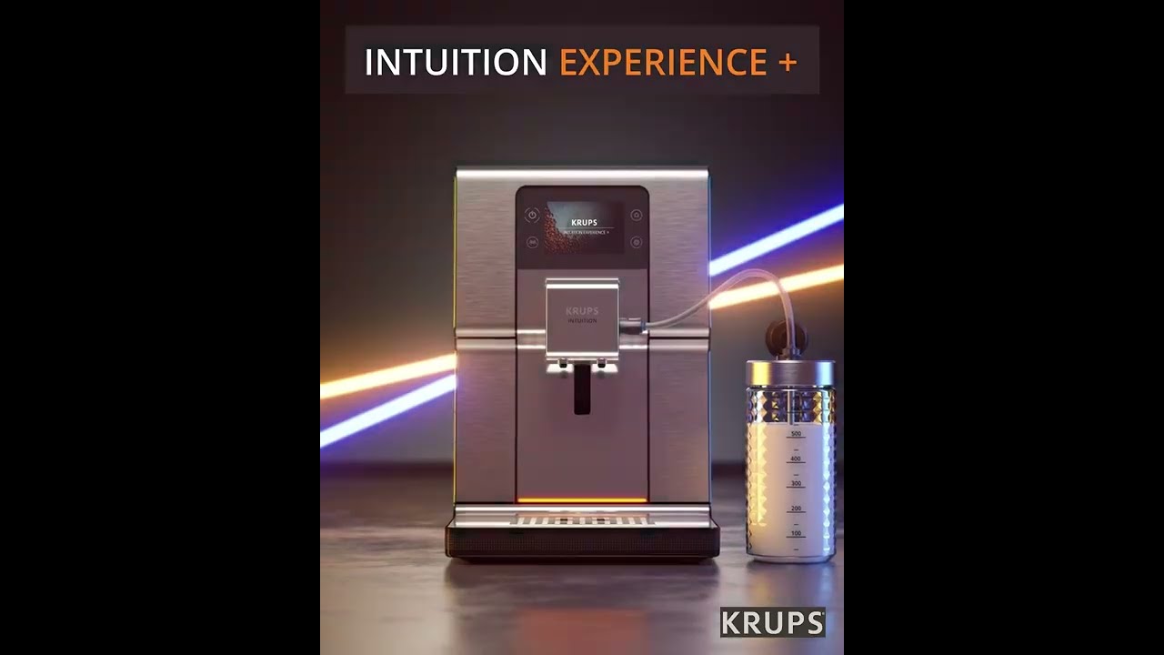 Cafetera superautomática Intuition Experience + Krups EA877D